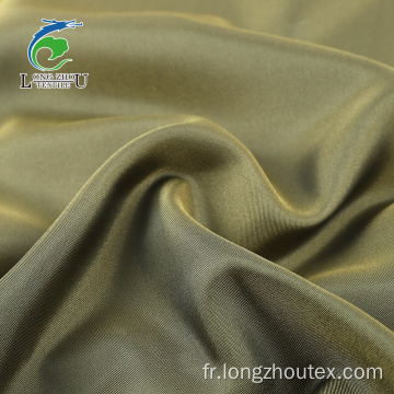 Tissu Satin Polyester Double Couleurs